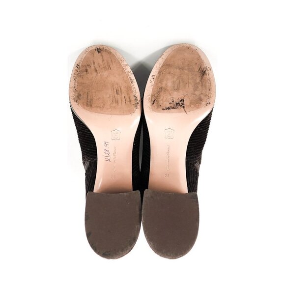 GIANVITO ROSSI Lucas Corduroy Ankle Bootie - Picture 13 of 14